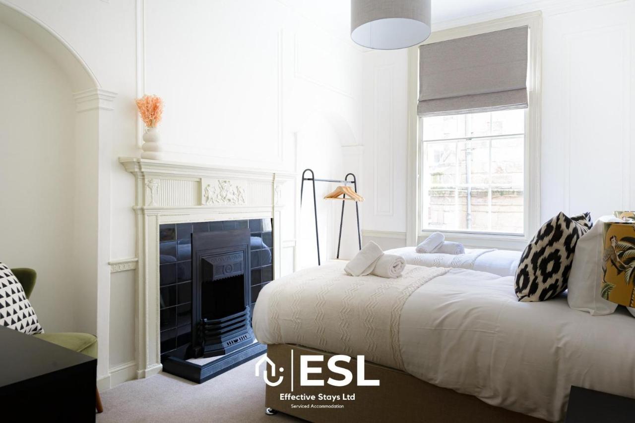 Most Central Luxury Grade 2 Listed Apartment Overlooking Shrewsbury Square - Free Parking Екстер'єр фото