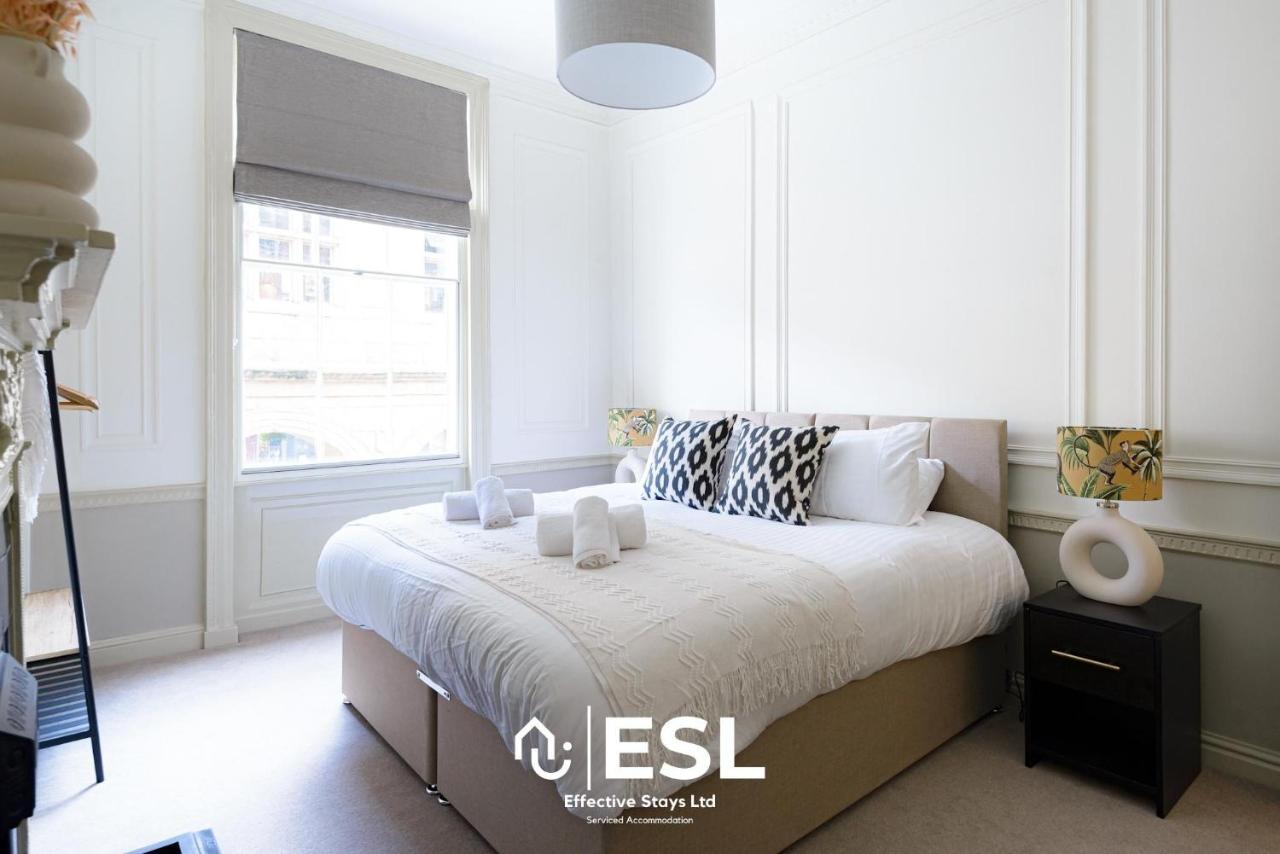 Most Central Luxury Grade 2 Listed Apartment Overlooking Shrewsbury Square - Free Parking Екстер'єр фото