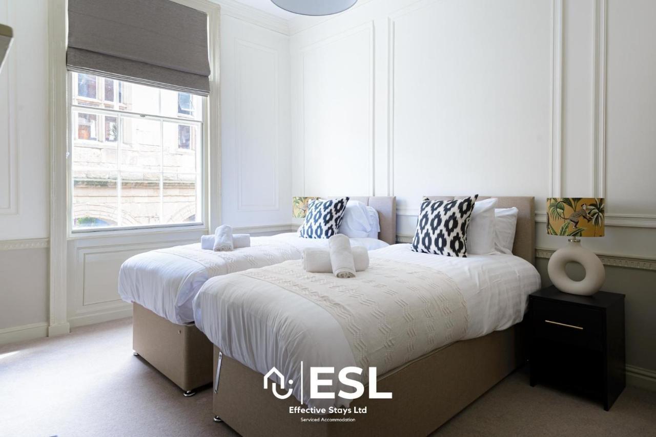 Most Central Luxury Grade 2 Listed Apartment Overlooking Shrewsbury Square - Free Parking Екстер'єр фото