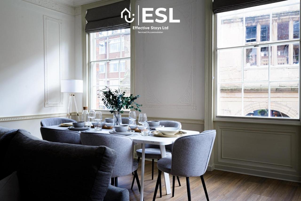 Most Central Luxury Grade 2 Listed Apartment Overlooking Shrewsbury Square - Free Parking Екстер'єр фото
