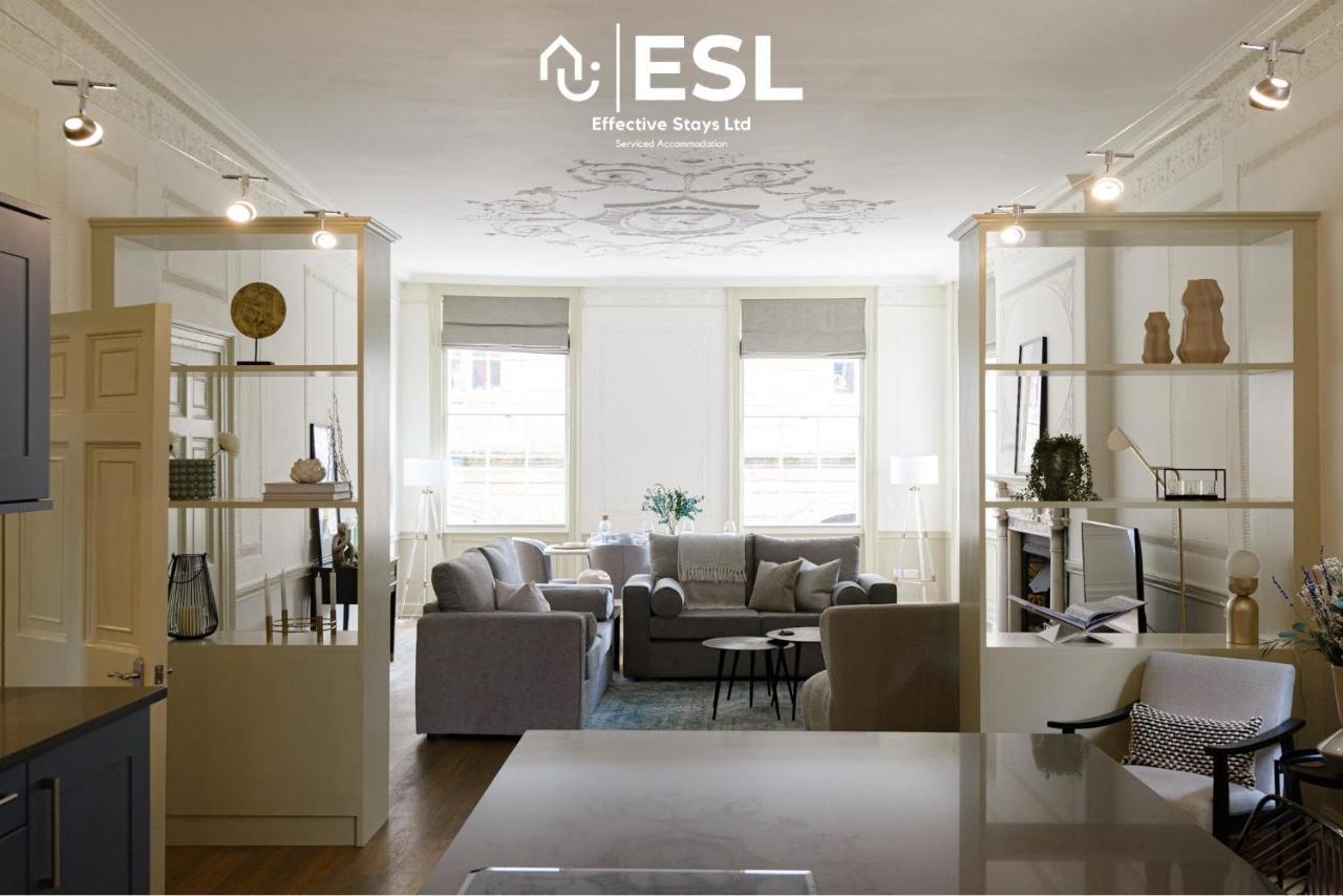 Most Central Luxury Grade 2 Listed Apartment Overlooking Shrewsbury Square - Free Parking Екстер'єр фото